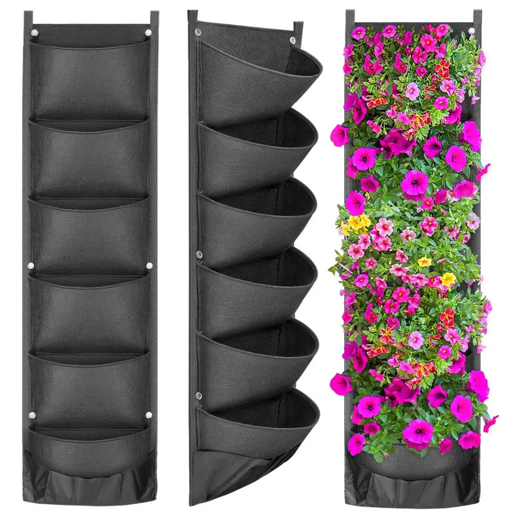 NEW DESIGN Vertical Hanging Garden Planter Flower Pots